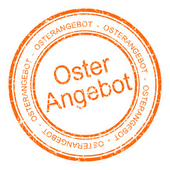 Osterangebot Stempel