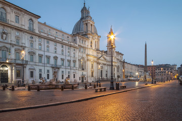Fototapeta na wymiar Piazza Navona