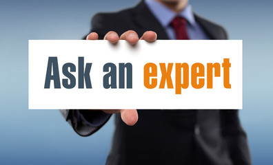 Ask an expert!
