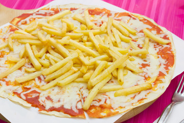 Piadazza Romagnola  with potatoes