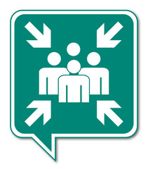 Logo point de rassemblement.