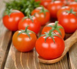 Fresh cherry tomatoes