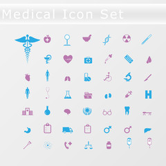 Medical icon set