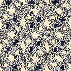 Seamless Paisley backgroun