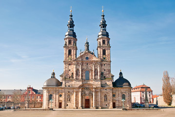 Der Hohe Dom zu Fulda im pittoresken Barockviertel