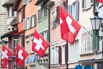 Swiss National Day in Zurich