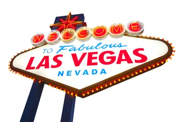 Poster Welcome To Fabulous Las Vegas sign © somchaij