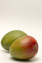 Mango fruit isolated on a white backgound