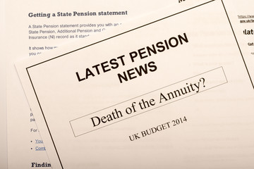 Pension change documents