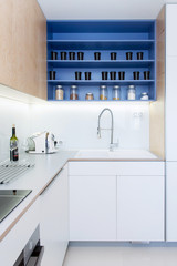 modern kitchen interior