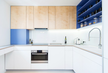 modern kitchen interior