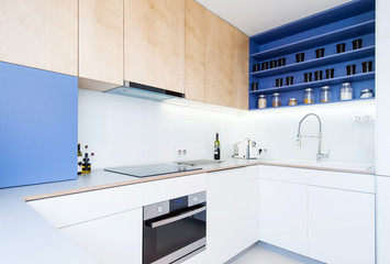 modern kitchen interior