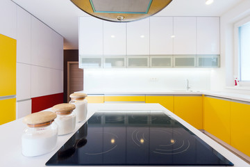 contemporary kitchen interior