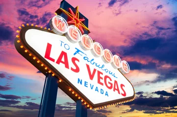 Foto op Plexiglas Welcome to Fabulous Las Vegas Sign Nevada © somchaij