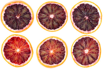 Slices od Blood Orange