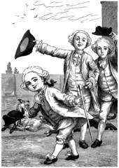Father & Sons - Père & Fils - 17th century © Erica Guilane-Nachez