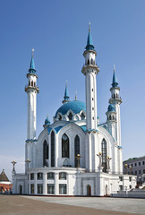 Fototapeta na wymiar Qol Sharif mosque in Kazan, Russia
