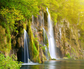 Waterfall in the forest