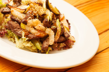 beef with vegetables