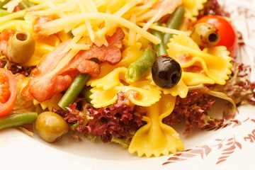 salad with pasta
