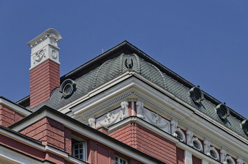 Fragment of upper part of Public theatre