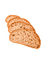 bread isolated on a white background