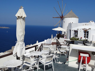 Terrasse en Grèce