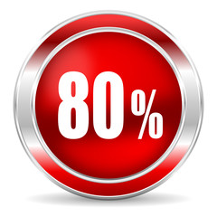 80 percent icon