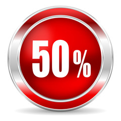 50 percent icon
