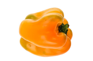 peppers on a white background