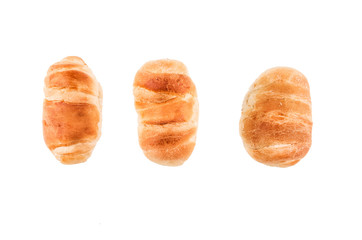 bread isolated on a white background