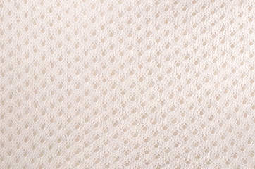 White fabric net texture background