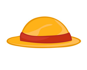 hat isolated illustration