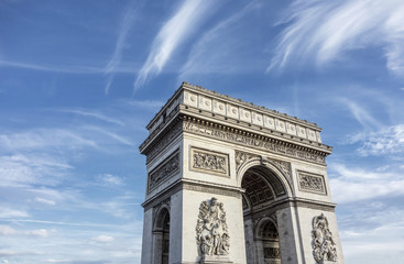 Fototapeta na wymiar Arc de Triomphe,Paris