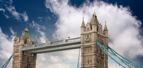 London. Wonderful view of Tower Bridge at sunset