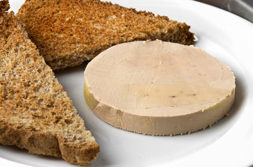 slice of foie gras