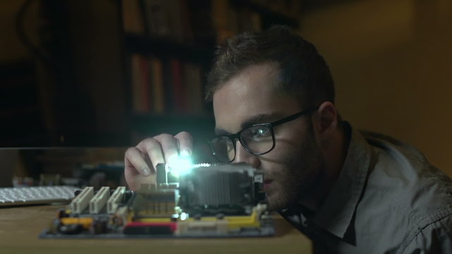 Disassembling system board