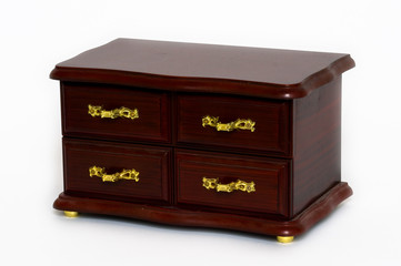 Replica of old boxes for jewelry.