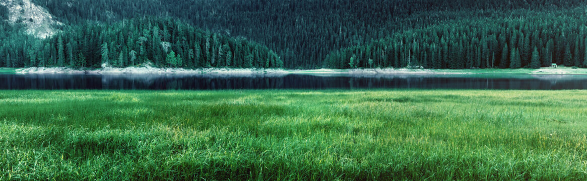 Black Lake Panorama - Durmitor National Park