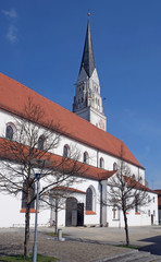 Obraz premium St.Johannes Baptist in Pfaffenhofen
