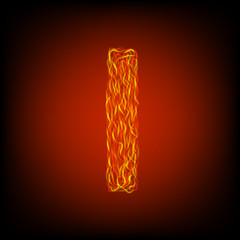 Fire letter I