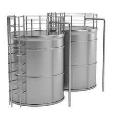 realistic 3d render of silo © bescec