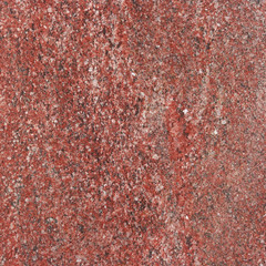 Red granite.