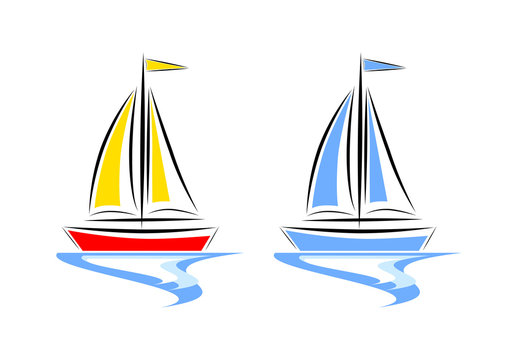 Sailboat set