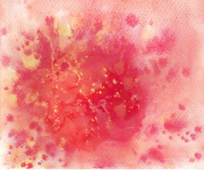 Obraz premium Abstract watercolor art hand paint