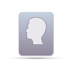 Man avatar profile picture - vector