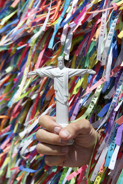Christ the Redeemer Souvenir Brazilian Wish Ribbons