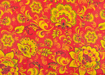 Russian floral pattern