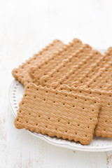 cookies on plate