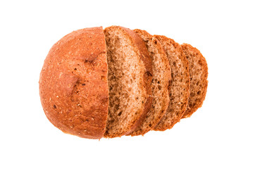 bread isolated on a white background